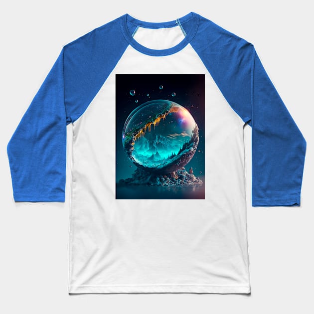 Universe Baseball T-Shirt by James Garcia